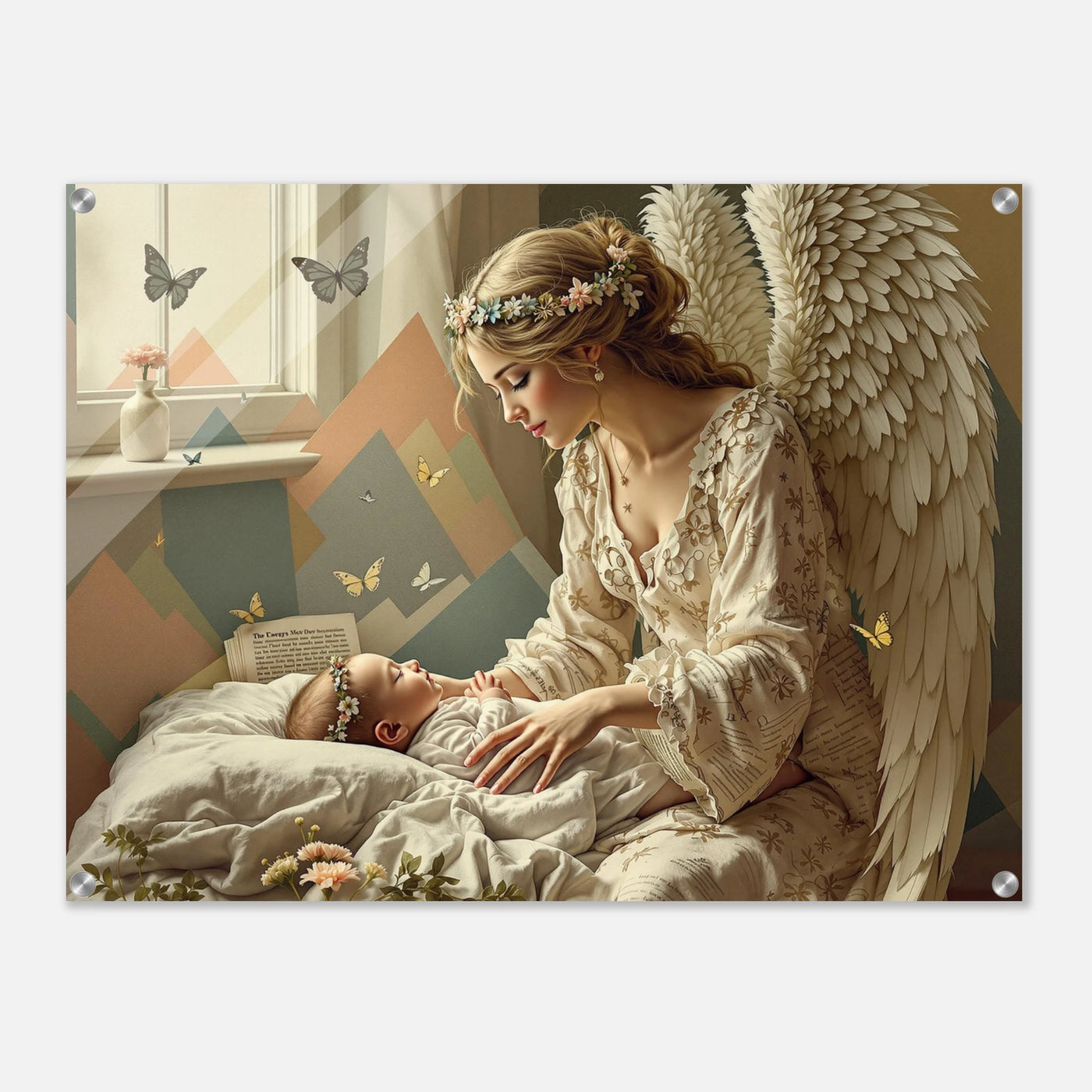 Geschenkidee für Baby und Kinderzimmer. Schenke dem Kind seinen eigenen Schutzengel