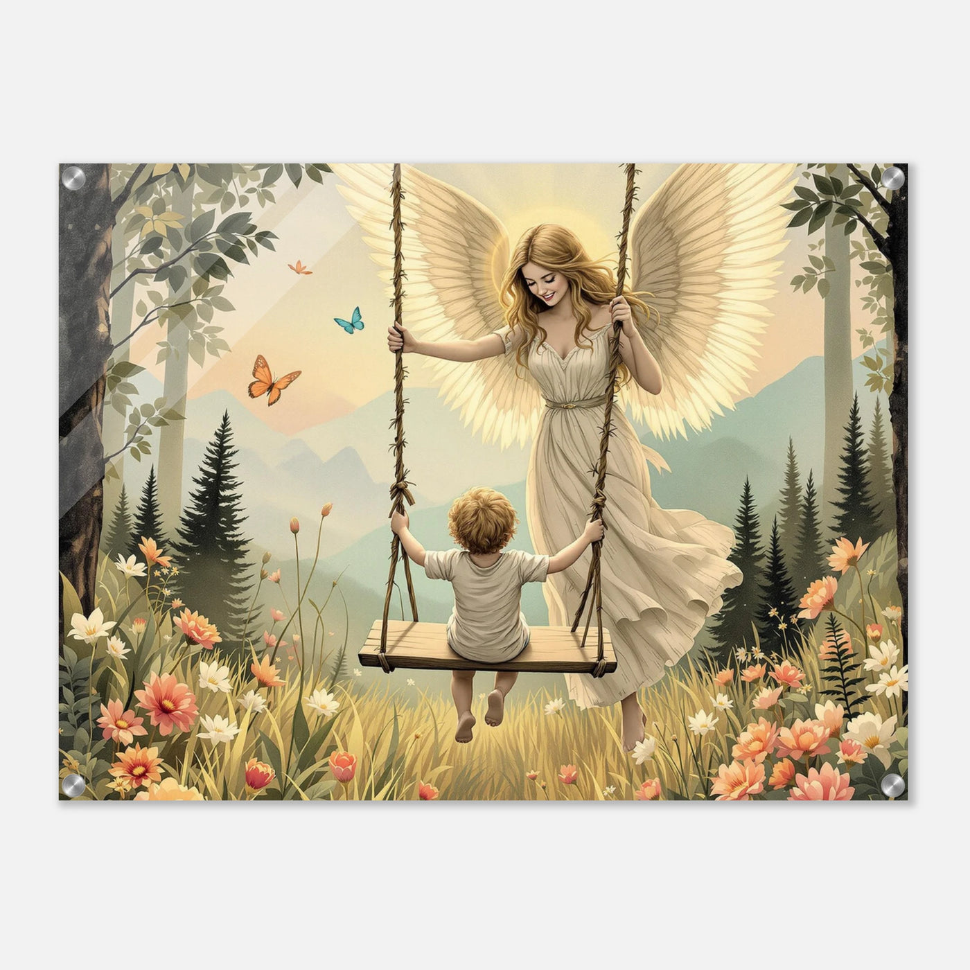 Ich bin bei dir! Emotionales Bild spendet Trost und macht Mut