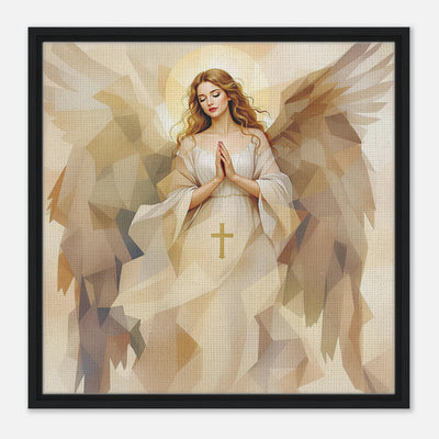 Christlicher Schutzengel mit Kreuz