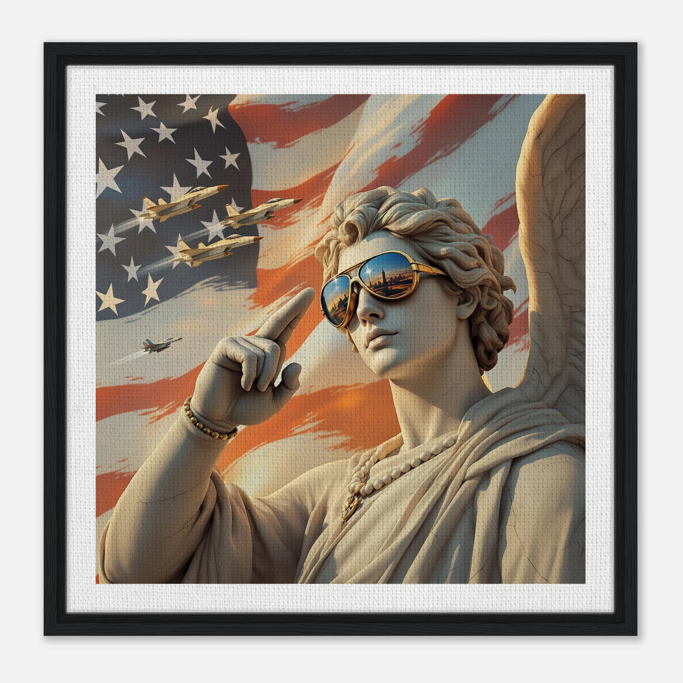 Patriotische Engel für ein freies America