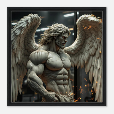 Gott der Unterwelt mit vielen Muskel und Stärke