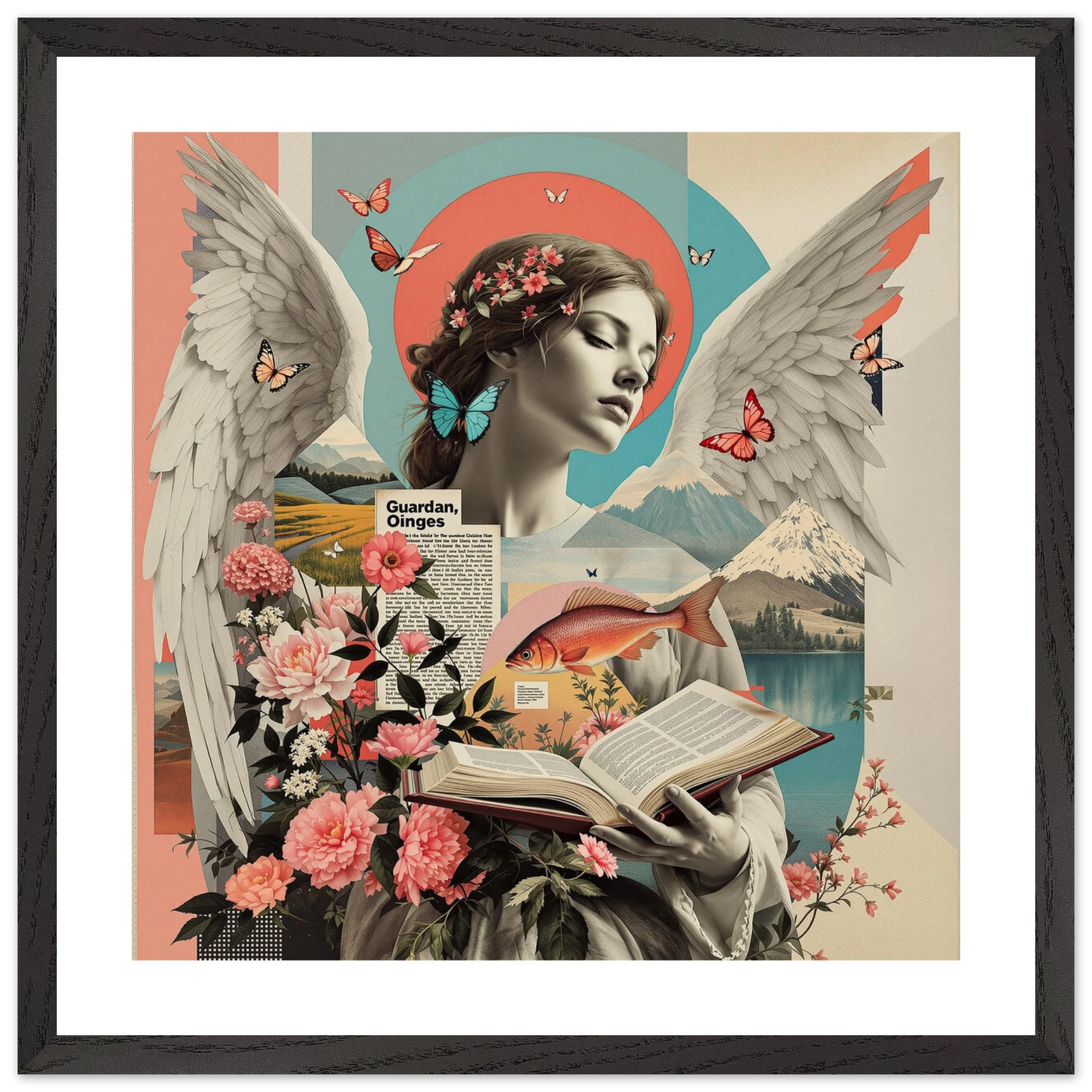 Schutzengel Poster für die heimische Wand