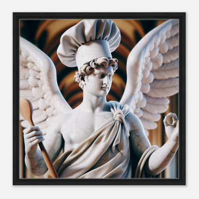 Gerahmte Leinwand für moderne Küche - Restaurant Besuch mit der Familie